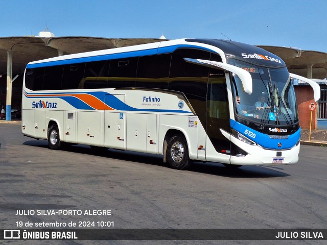 VUSC - Viação União Santa Cruz 5120 na cidade de Porto Alegre, Rio Grande do Sul, Brasil, por JULIO SILVA. Número da foto: #12425328.