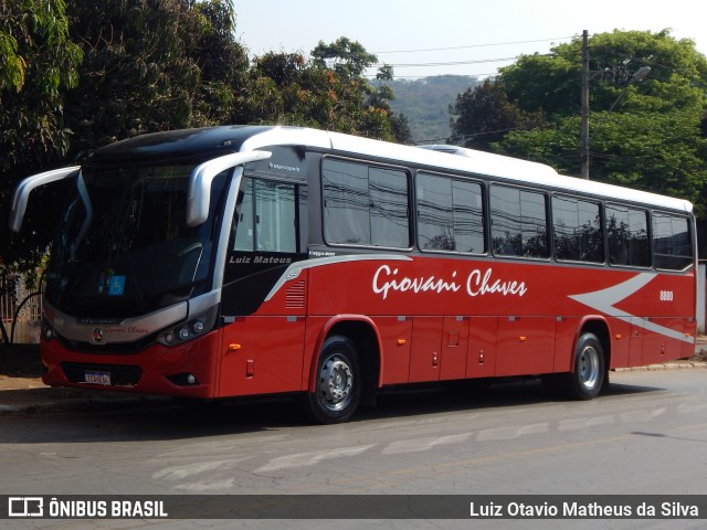 Giovani Chaves Turismo 8800 na cidade de Matozinhos, Minas Gerais, Brasil, por Luiz Otavio Matheus da Silva. Número da foto: #12429994.