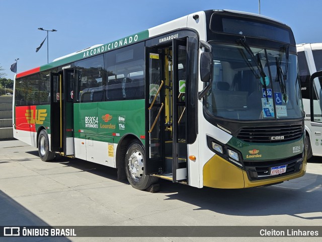 Viação Nossa Senhora de Lourdes B58054 na cidade de Duque de Caxias, Rio de Janeiro, Brasil, por Cleiton Linhares. Número da foto: #12429137.