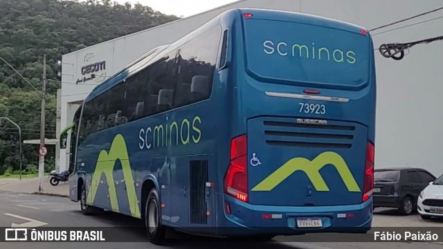 SC Minas Transportes 73923 na cidade de Juiz de Fora, Minas Gerais, Brasil, por Fábio Paixão. Número da foto: #12428928.