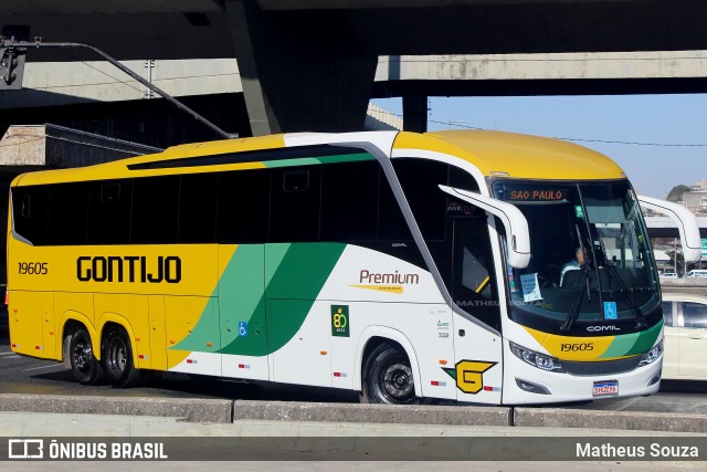 Empresa Gontijo de Transportes 19605 na cidade de Belo Horizonte, Minas Gerais, Brasil, por Matheus Souza. Número da foto: #12428464.