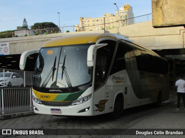 Empresa Gontijo de Transportes 7090 na cidade de Belo Horizonte, Minas Gerais, Brasil, por Douglas Célio Brandao. Número da foto: #12430477.
