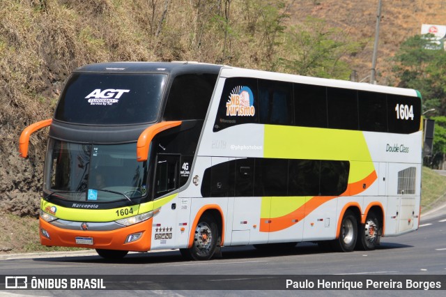 AGT Turismo e Locações 1604 na cidade de Piraí, Rio de Janeiro, Brasil, por Paulo Henrique Pereira Borges. Número da foto: #12430568.