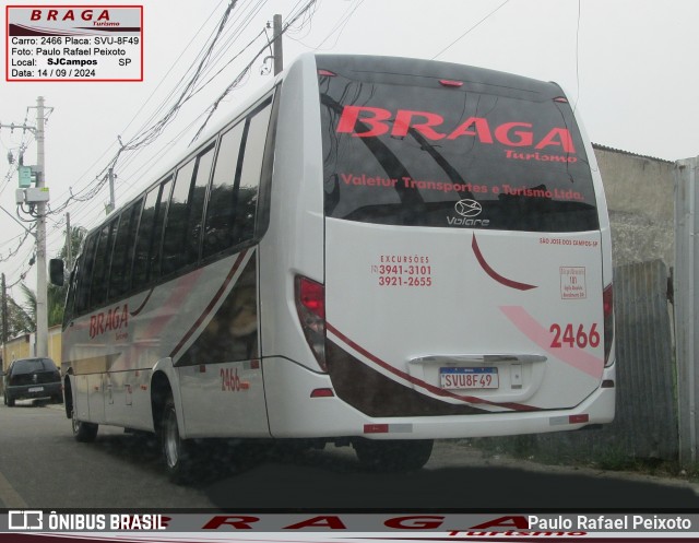 Braga Turismo 2466 na cidade de São José dos Campos, São Paulo, Brasil, por Paulo Rafael Peixoto. Número da foto: #12428516.