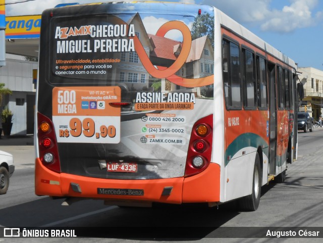 Linave Transportes RJ 146.012 na cidade de Miguel Pereira, Rio de Janeiro, Brasil, por Augusto César. Número da foto: #12428535.
