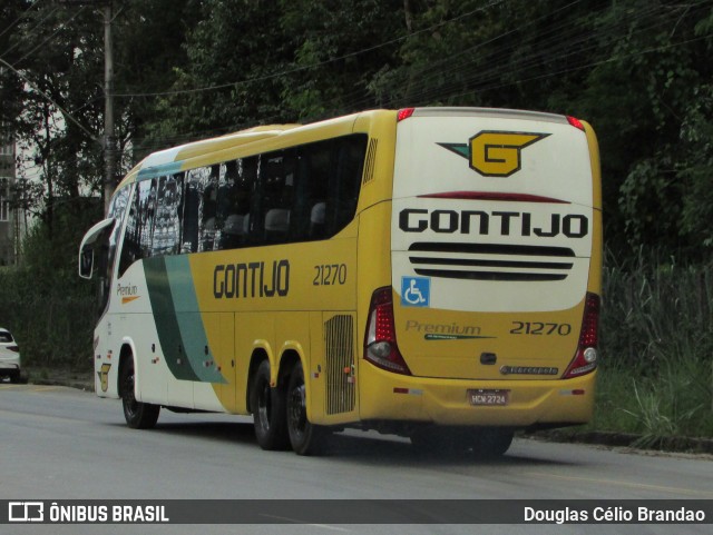 Empresa Gontijo de Transportes 21270 na cidade de Belo Horizonte, Minas Gerais, Brasil, por Douglas Célio Brandao. Número da foto: #12430330.