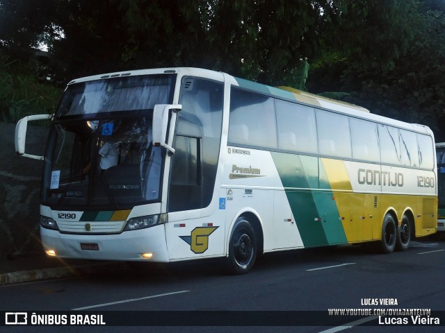 Empresa Gontijo de Transportes 12190 na cidade de Belo Horizonte, Minas Gerais, Brasil, por Lucas Vieira. Número da foto: #12429544.