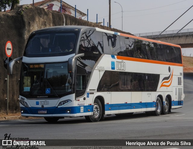 Expresso União 20064 na cidade de Campinas, São Paulo, Brasil, por Henrique Alves de Paula Silva. Número da foto: #12430674.