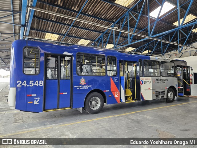 Empresa de Transportes e Turismo Carapicuiba 24.548 na cidade de Carapicuíba, São Paulo, Brasil, por Eduardo Yoshiharu Onaga Mi. Número da foto: #12428595.