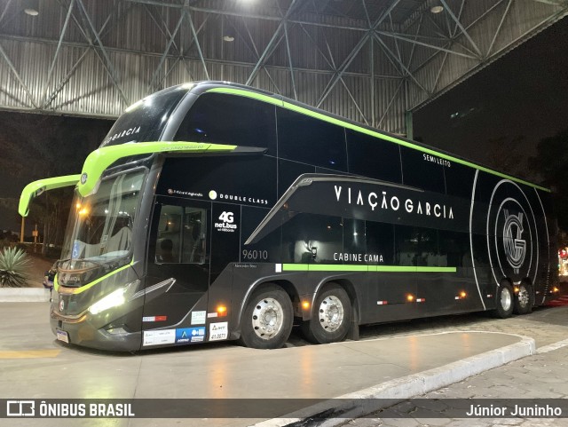 Viação Garcia 96010 na cidade de Bauru, São Paulo, Brasil, por Júnior Juninho. Número da foto: #12429264.