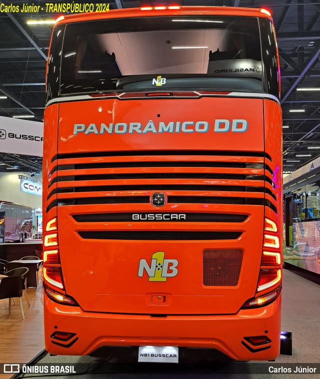 Busscar Ônibus LANÇAMENTO 2024 - BUSSCAR PANORAMICO DD NB1 na cidade de São Paulo, São Paulo, Brasil, por Carlos Júnior. Número da foto: #12430218.