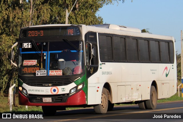 Grupo Bene S.A. - Línea 11 44 na cidade de Luque, Central, Paraguai, por José Paredes. Número da foto: #12429871.