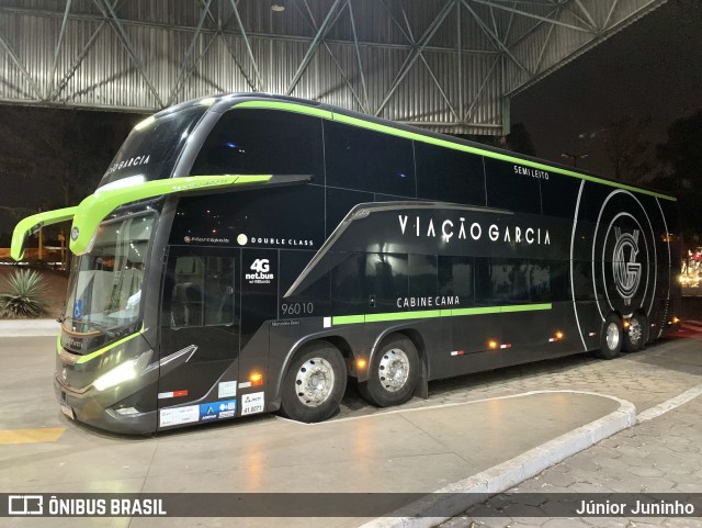 Viação Garcia 96010 na cidade de Bauru, São Paulo, Brasil, por Júnior Juninho. Número da foto: #12429259.