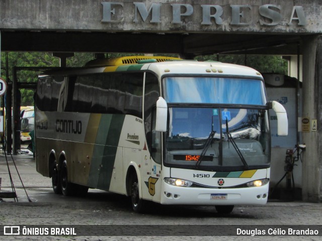 Empresa Gontijo de Transportes 14510 na cidade de Belo Horizonte, Minas Gerais, Brasil, por Douglas Célio Brandao. Número da foto: #12430333.