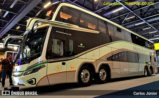 Busscar Ônibus LANÇAMENTO - BUSSCAR PANORAMICO DD NB1 na cidade de São Paulo, São Paulo, Brasil, por Carlos Júnior. Número da foto: #12430227.