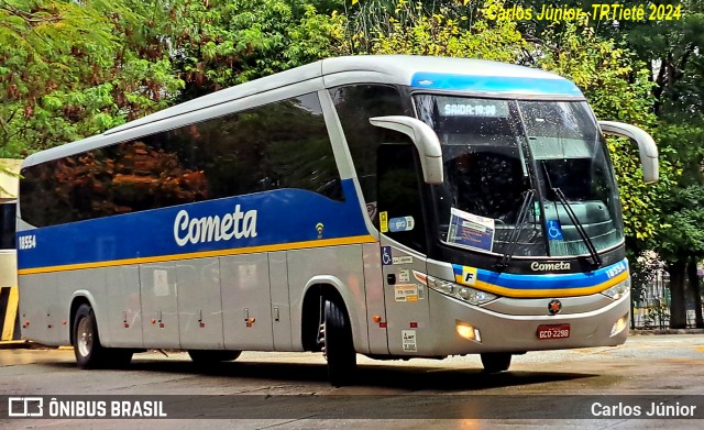 Viação Cometa 18554 na cidade de São Paulo, São Paulo, Brasil, por Carlos Júnior. Número da foto: #12430690.