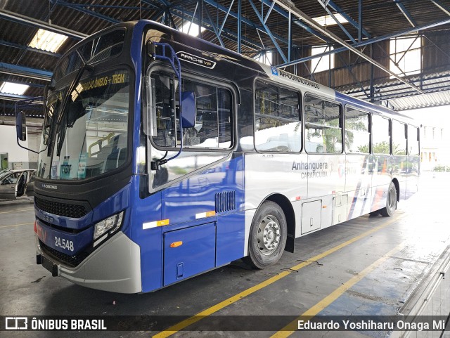Empresa de Transportes e Turismo Carapicuiba 24.548 na cidade de Carapicuíba, São Paulo, Brasil, por Eduardo Yoshiharu Onaga Mi. Número da foto: #12428596.