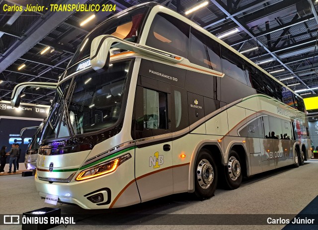 Busscar Ônibus LANÇAMENTO - BUSSCAR PANORAMICO DD NB1 na cidade de São Paulo, São Paulo, Brasil, por Carlos Júnior. Número da foto: #12430153.