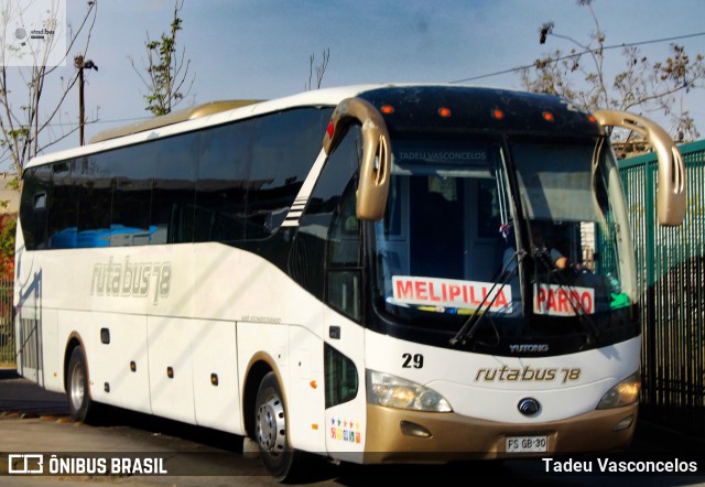 Ruta Bus 78 29 na cidade de Estación Central, Santiago, Metropolitana de Santiago, Chile, por Tadeu Vasconcelos. Número da foto: #12428725.