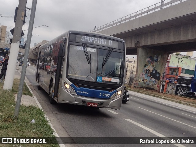 Sambaíba Transportes Urbanos 2 2783 na cidade de São Paulo, São Paulo, Brasil, por Rafael Lopes de Oliveira. Número da foto: #12428603.