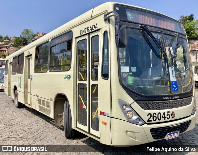 Viação do Sul 26045 na cidade de Curitiba, Paraná, Brasil, por Felipe Aquino da Silva. Número da foto: #12430703.