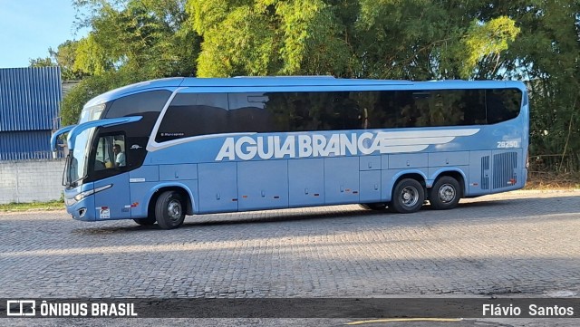 Viação Águia Branca 28250 na cidade de Cruz das Almas, Bahia, Brasil, por Flávio  Santos. Número da foto: #12428744.