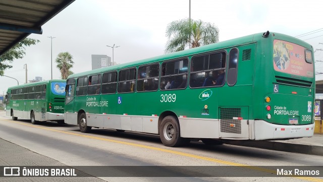 Sudeste Transportes Coletivos 3089 na cidade de Porto Alegre, Rio Grande do Sul, Brasil, por Max Ramos. Número da foto: #12428700.