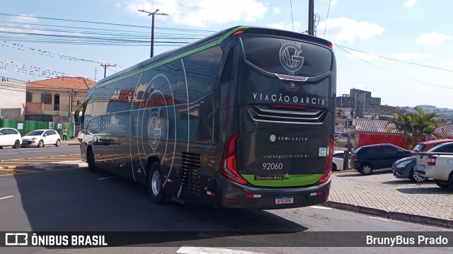 Viação Garcia 92060 na cidade de Ponta Grossa, Paraná, Brasil, por BrunyBus Prado. Número da foto: #12429955.