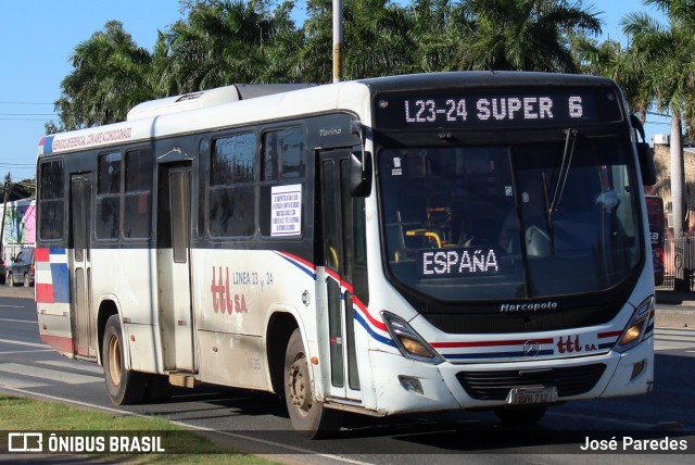 TTL S.A. - Transporte y Turismo Lambaré - Líneas 23-24-31 y 33 1635 na cidade de Mariano Roque Alonso, Central, Paraguai, por José Paredes. Número da foto: #12428500.