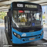 Viação Praia Sol 12156 na cidade de Vila Velha, Espírito Santo, Brasil, por Nathan dos Santos. Número da foto: #:id.