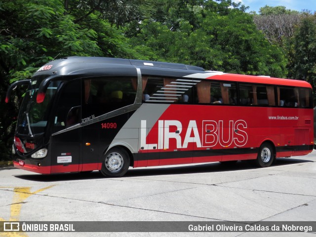 Lirabus 14090 na cidade de São Paulo, São Paulo, Brasil, por Gabriel Oliveira Caldas da Nobrega. Número da foto: #12430938.