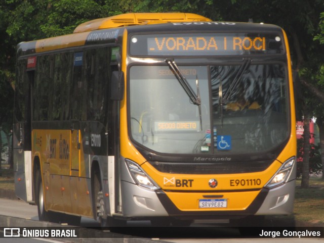 Mobi Rio E901110 na cidade de Rio de Janeiro, Rio de Janeiro, Brasil, por Jorge Gonçalves. Número da foto: #12431394.