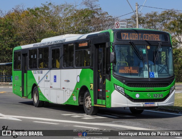 VB Transportes e Turismo 1239 na cidade de Campinas, São Paulo, Brasil, por Henrique Alves de Paula Silva. Número da foto: #12431585.