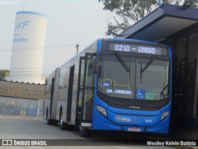 BRT Sorocaba Concessionária de Serviços Públicos SPE S/A 3232 na cidade de Sorocaba, São Paulo, Brasil, por Weslley Kelvin Batista. Número da foto: #12431572.