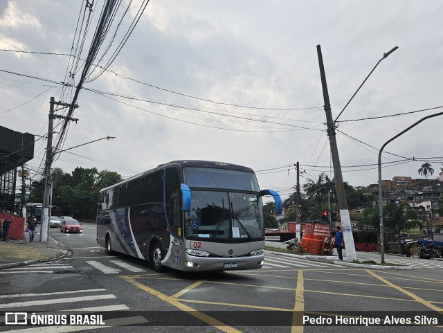 Ônibus Particulares 02 na cidade de São Paulo, São Paulo, Brasil, por Pedro Henrique Alves Silva. Número da foto: #12432682.