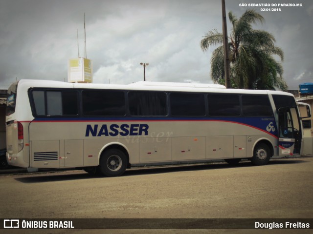 Viação Nasser 201075 na cidade de São Sebastião do Paraíso, Minas Gerais, Brasil, por Douglas Freitas. Número da foto: #12431570.