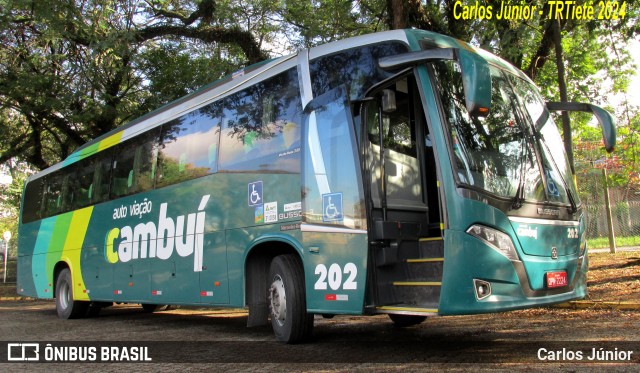 Auto Viação Cambuí 202 na cidade de São Paulo, São Paulo, Brasil, por Carlos Júnior. Número da foto: #12432788.