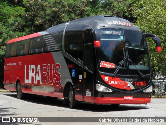 Lirabus 14105 na cidade de São Paulo, São Paulo, Brasil, por Gabriel Oliveira Caldas da Nobrega. Número da foto: #12430947.