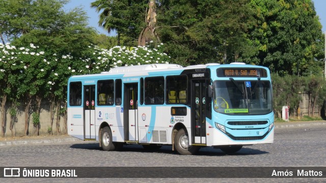 Auto Viação São José 12407 na cidade de Fortaleza, Ceará, Brasil, por Amós  Mattos. Número da foto: #12432445.
