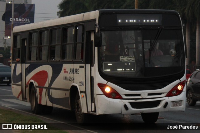 TTL S.A. - Transporte y Turismo Lambaré - Líneas 23-24-31 y 33 1156 na cidade de Mariano Roque Alonso, Central, Paraguai, por José Paredes. Número da foto: #12431737.