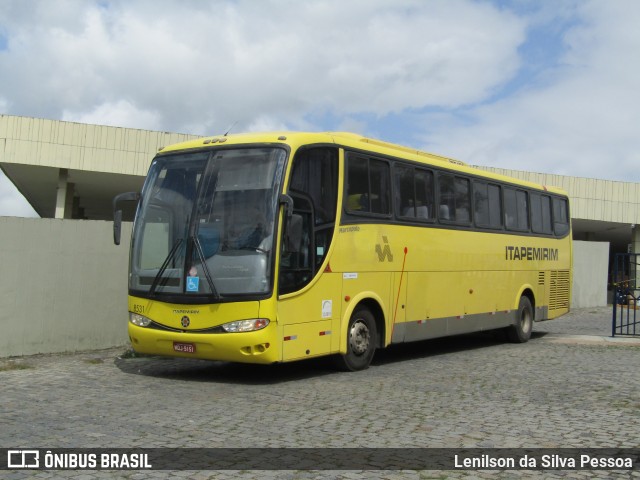 Viação Itapemirim 8531 na cidade de Caruaru, Pernambuco, Brasil, por Lenilson da Silva Pessoa. Número da foto: #12432529.