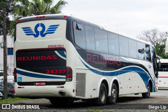 Reunidas Transportes Coletivos 24237 na cidade de Joinville, Santa Catarina, Brasil, por Diego Lip. Número da foto: #12432840.
