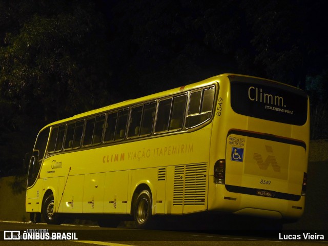 Viação Itapemirim 8549 na cidade de Belo Horizonte, Minas Gerais, Brasil, por Lucas Vieira. Número da foto: #12431425.
