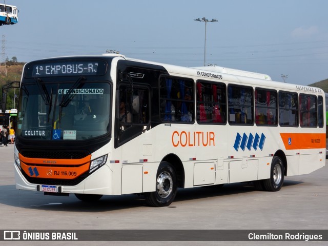 Colitur Transportes Rodoviários RJ 116.009 na cidade de Duque de Caxias, Rio de Janeiro, Brasil, por Clemilton Rodrigues . Número da foto: #12432581.