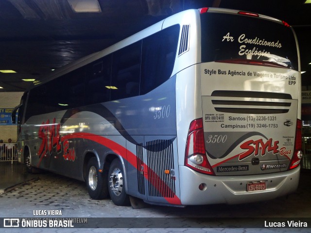 Style Bus 3500 na cidade de Belo Horizonte, Minas Gerais, Brasil, por Lucas Vieira. Número da foto: #12431428.