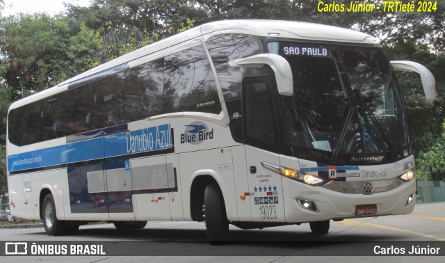 VIDA - Viação Danúbio Azul 19023 na cidade de São Paulo, São Paulo, Brasil, por Carlos Júnior. Número da foto: #12433281.