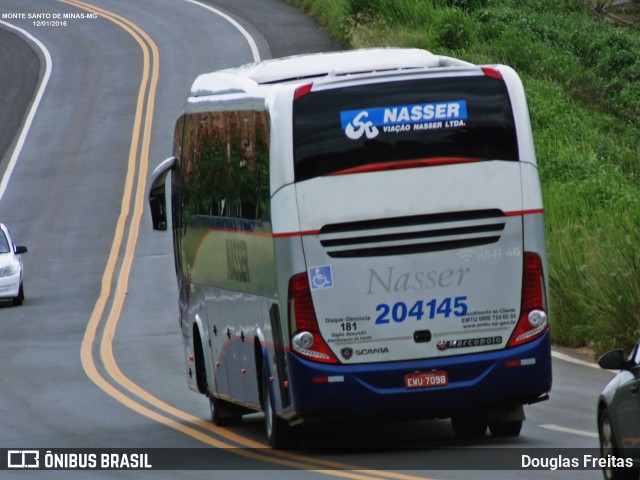 Viação Nasser 204145 na cidade de Monte Santo de Minas, Minas Gerais, Brasil, por Douglas Freitas. Número da foto: #12433185.