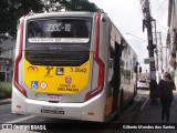 Viação Metrópole Paulista - Zona Leste 3 2642 na cidade de São Paulo, São Paulo, Brasil, por Gilberto Mendes dos Santos. Número da foto: #:id.