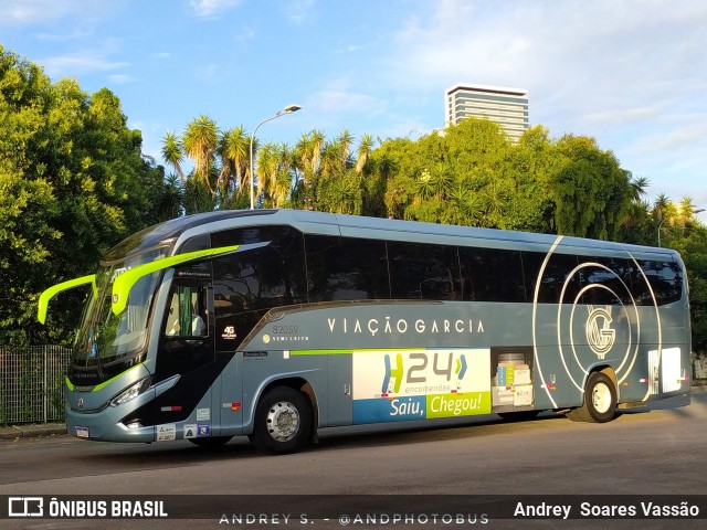 Viação Garcia 82059 na cidade de Curitiba, Paraná, Brasil, por Andrey  Soares Vassão. Número da foto: #12433501.