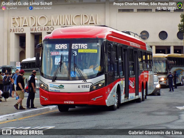 Himalaia Transportes > Ambiental Transportes Urbanos 4 1592 na cidade de São Paulo, São Paulo, Brasil, por Gabriel Giacomin de Lima. Número da foto: #12434314.